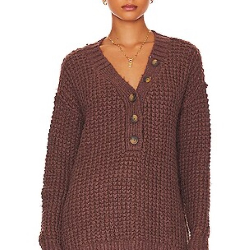 Whistle Thermal Henely Top in Brownstone Combo
FREE PEOPLE